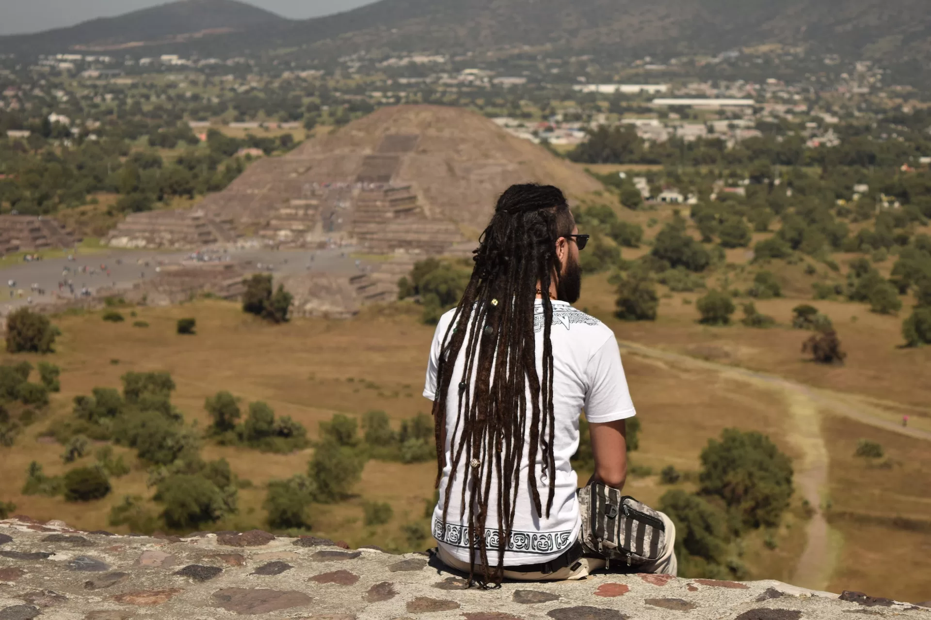 Photo by Samantha Barruelas: Taking a moment for Svadhyaya (contemplation)